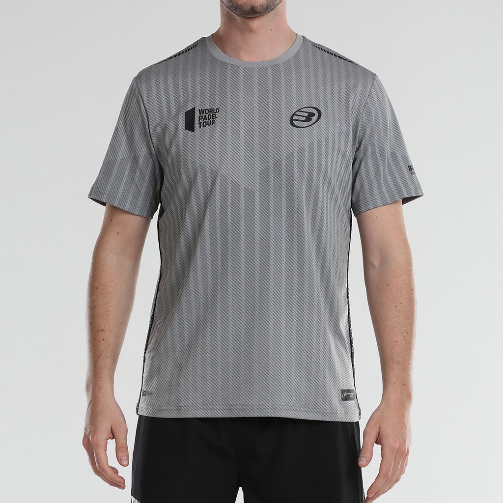 CAMISETA BULLPADEL LIMBO GRIS MEDIO VIGORE