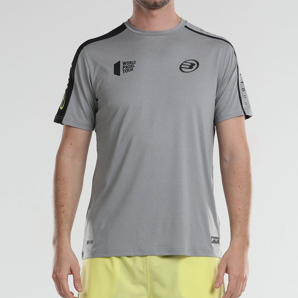 CAMISETA BULLPADEL LIRON GRIS MEDIO VIGORE