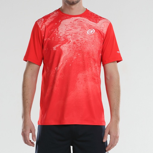 CAMISETA BULLPADEL NUCO CEREZA