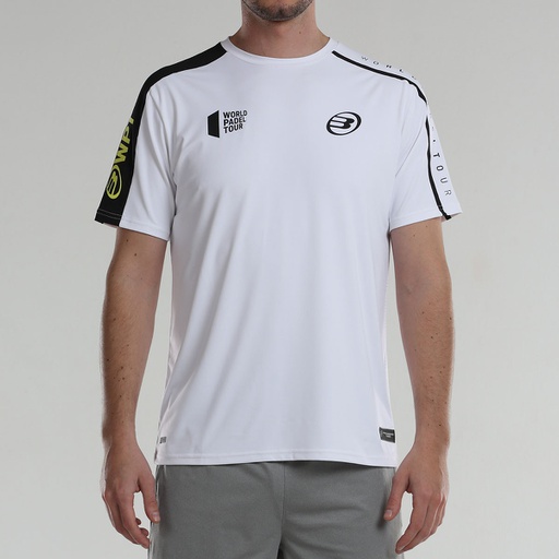 CAMISETA BULLPADEL LIRON BLANCO